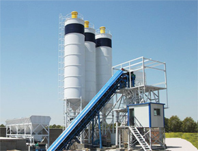 Concrete mixing plant