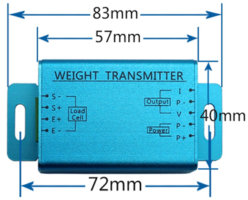 DY510 4-20mA Load Cell Weighing Transducer Transmitter Amplifier Signal Amplification PBZYDU Weighing Sensor Transmitter 
