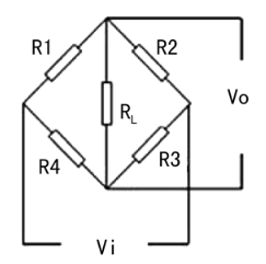 Wheatstone bridge circuit of load cell